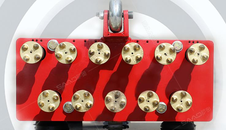 鑿毛機11頭閃亮登場,全銅機芯提供穩定動力輸出