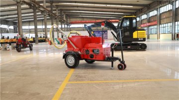 路面養護不能等，瀝青灌縫機小巧又好用